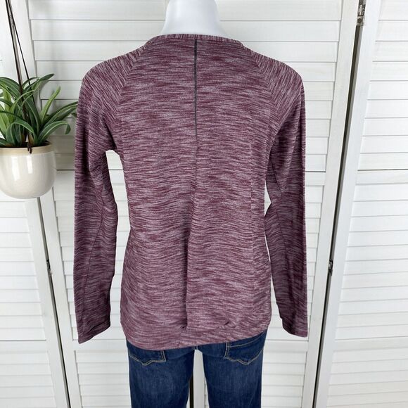Lululemon &go City Pullover Heathered Bordeaux Drama Reflective Rulu‎ Size 4 - Picture 6 of 8